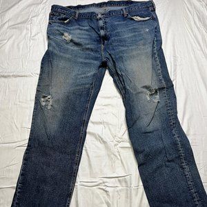Men's Levi 541 Ripped Destructed Jeans Size 42x32